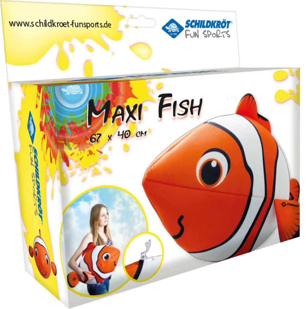 Täispuhutav kala Schildkrot Neoprene Maxi Fish, 67 x 40 cm hind ja info | Täispuhutavad veemänguasjad ja ujumistarbed | kaup24.ee