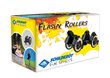 Kannarattad Schildkrot Flashy Rollers, 3 LED, 70 mm PU rattad hind ja info | Rulluisud ja tarvikud | kaup24.ee