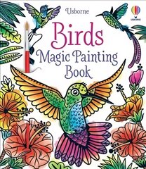 Birds Magic Painting Book hind ja info | Väikelaste raamatud | kaup24.ee