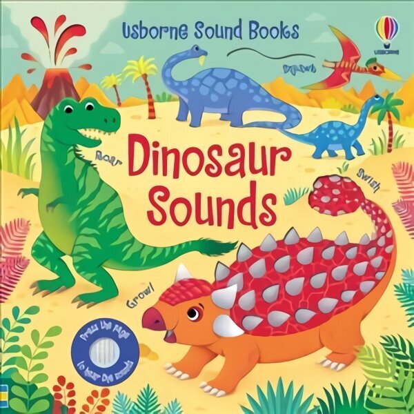 Dinosaur Sounds цена и информация | Väikelaste raamatud | kaup24.ee