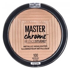 Пудра Master Chrome Maybelline (6,7 г) цена и информация | Бронзеры (бронзаторы), румяна | kaup24.ee