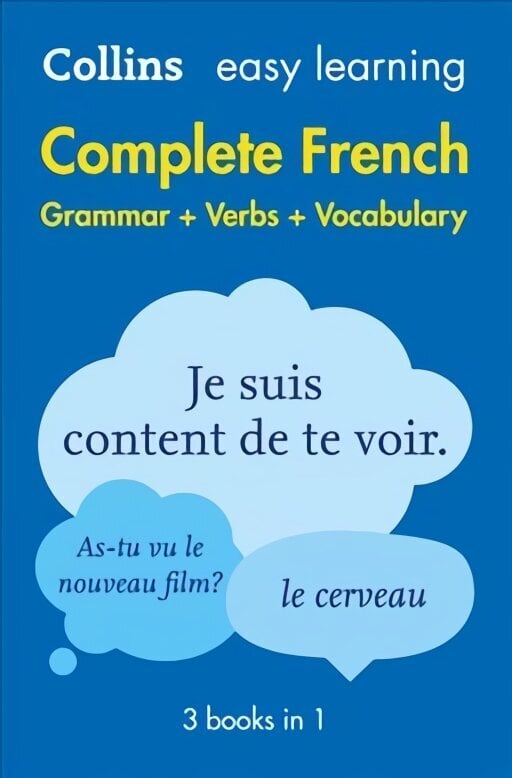 Easy Learning French Complete Grammar, Verbs and Vocabulary (3 books in 1): Trusted Support for Learning 2nd Revised edition, Easy Learning French Complete Grammar, Verbs and Vocabulary (3 Books in 1) hind ja info | Noortekirjandus | kaup24.ee