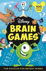 Disney Brain Games: Fun puzzles for bright minds цена и информация | Книги для подростков и молодежи | kaup24.ee