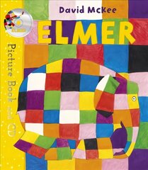 Elmer: Picture Book and CD цена и информация | Книги для малышей | kaup24.ee