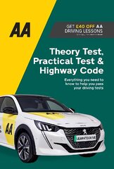 Theory Test, Practical Test & Highway Code: AA Driving Books 3rd New edition цена и информация | Самоучители | kaup24.ee