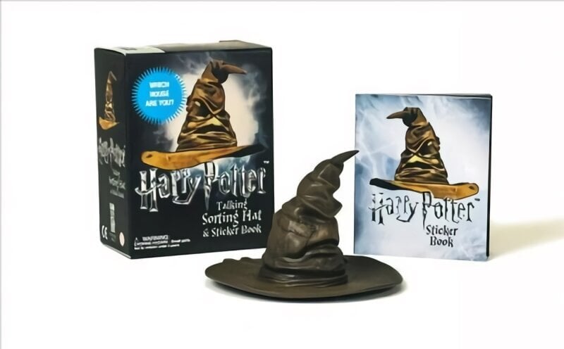 Harry Potter Talking Sorting Hat and Sticker Book: Which House Are You? цена и информация | Fantaasia, müstika | kaup24.ee