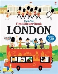 First Sticker Book London UK - NEW цена и информация | Книги для малышей | kaup24.ee