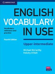 English Vocabulary in Use Upper-Intermediate Book with Answers: Vocabulary Reference and Practice hind ja info | Võõrkeele õppematerjalid | kaup24.ee