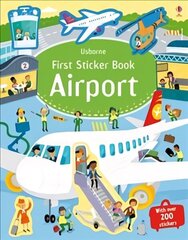 First Sticker Book Airport New edition hind ja info | Väikelaste raamatud | kaup24.ee