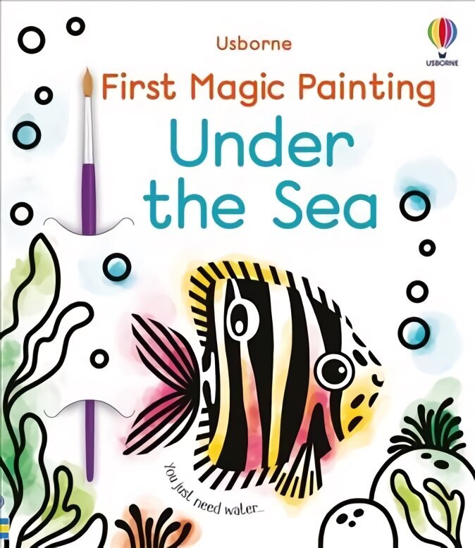 First Magic Painting Under the Sea hind ja info | Väikelaste raamatud | kaup24.ee