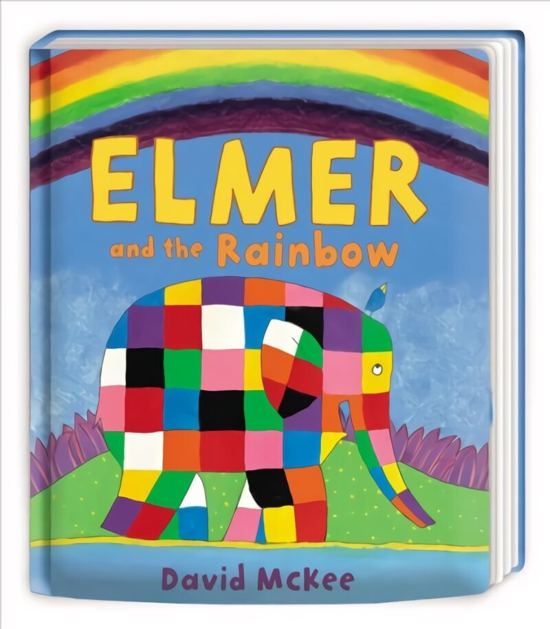 Elmer and the Rainbow: Board Book цена и информация | Väikelaste raamatud | kaup24.ee