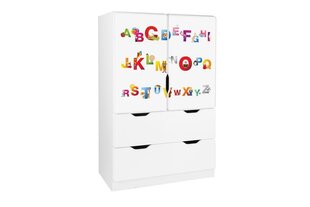 Шкаф Ami с дверцами 15, 45x80x125 см цена и информация | Полки для книг и игрушек | kaup24.ee