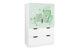 Шкаф Ami с дверцами 18, 45x80x125 см цена и информация | Полки для книг и игрушек | kaup24.ee