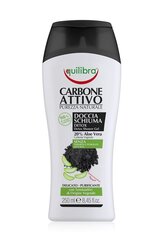 Гель для душа Equilibra Carbo Detox Aloe Vera 250 мл цена и информация | Масла, гели для душа | kaup24.ee