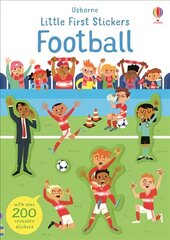 Little First Stickers Football цена и информация | Книги для малышей | kaup24.ee