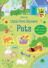 Little First Stickers Pets цена и информация | Книги для малышей | kaup24.ee