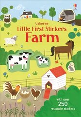 Little First Stickers Farm hind ja info | Väikelaste raamatud | kaup24.ee