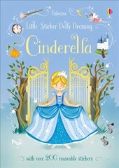 Little Sticker Dolly Dressing Fairytales Cinderella цена и информация | Книги для малышей | kaup24.ee