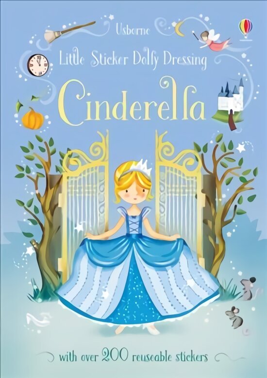 Little Sticker Dolly Dressing Fairytales Cinderella hind ja info | Väikelaste raamatud | kaup24.ee