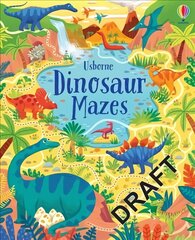 Dinosaur Mazes UK 2021 hind ja info | Väikelaste raamatud | kaup24.ee