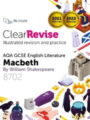 ClearRevise AQA GCSE English Literature: Shakespeare, Macbeth 2022 hind ja info | Noortekirjandus | kaup24.ee