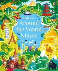 Around the World Mazes hind ja info | Väikelaste raamatud | kaup24.ee