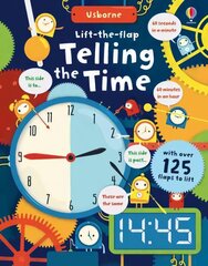 Lift-the-flap Telling the Time UK цена и информация | Книги для малышей | kaup24.ee