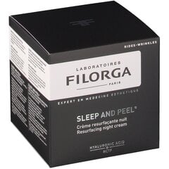 Noorendav öökreem Filorga Sleep&Peel, 50 ml цена и информация | Кремы для лица | kaup24.ee