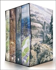 Hobbit & The Lord of the Rings Boxed Set Illustrated edition цена и информация | Фантастика, фэнтези | kaup24.ee