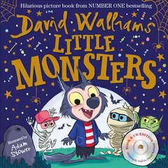 Little Monsters: Book & CD hind ja info | Väikelaste raamatud | kaup24.ee