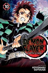 Demon Slayer: Kimetsu no Yaiba, Vol. 10 цена и информация | Фантастика, фэнтези | kaup24.ee