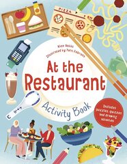 At the Restaurant Activity Book hind ja info | Väikelaste raamatud | kaup24.ee