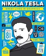 Great Lives in Graphics: Nikola Tesla hind ja info | Noortekirjandus | kaup24.ee