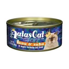 Aatas Cat Tantalizing Tuna & Saba konserv kassile 80g hind ja info | Konservid kassidele | kaup24.ee