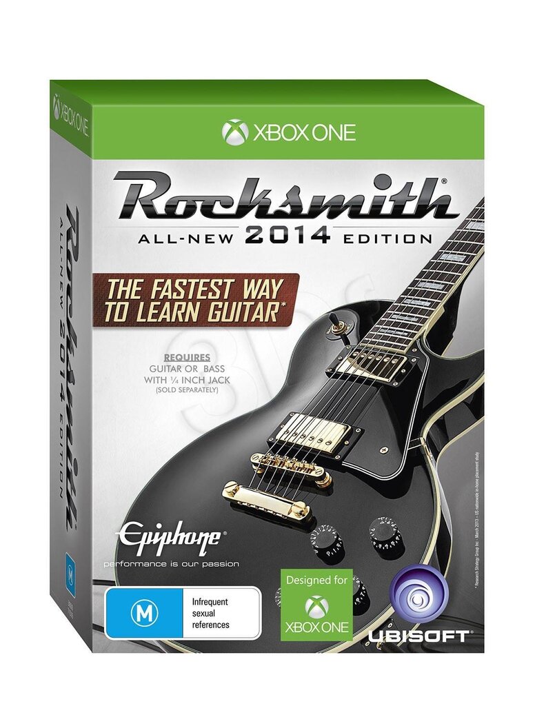 Xbox One mäng Rocksmith 2014 Edition incl. Real Tone Cable hind ja info | Arvutimängud, konsoolimängud | kaup24.ee