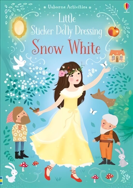 Little Sticker Dolly Dressing Snow White hind ja info | Väikelaste raamatud | kaup24.ee