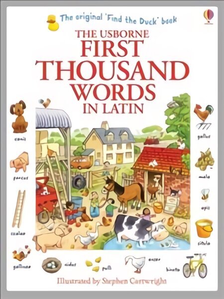 First Thousand Words in Latin hind ja info | Väikelaste raamatud | kaup24.ee