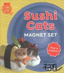 Sushi Cats Magnet Set: They're Magical! hind ja info | Fantaasia, müstika | kaup24.ee