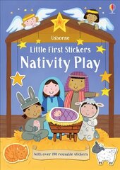 Little First Stickers Nativity Play UK 2018 цена и информация | Книги для малышей | kaup24.ee
