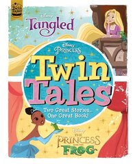 Disney Princess: Twin Tales: Tangled / The Princess & The Frog цена и информация | Книги для малышей | kaup24.ee