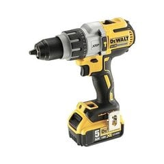 Löögiga akutrell DCD996P2, harjavaba, 18V / 5,0Ah, DeWalt цена и информация | Шуруповерты, дрели | kaup24.ee