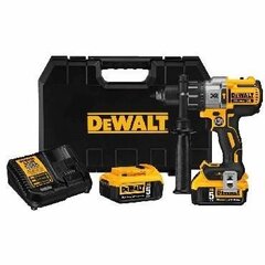 Löögiga akutrell DCD996P2, harjavaba, 18V / 5,0Ah, DeWalt цена и информация | Шуруповерты, дрели | kaup24.ee