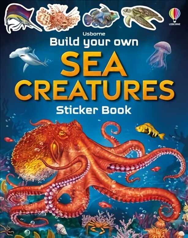 Build Your Own Sea Creatures цена и информация | Väikelaste raamatud | kaup24.ee