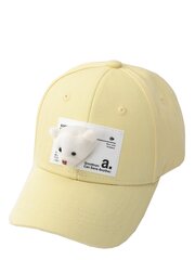 Детская кепка BE SNAZZY Bear Yellow цена и информация | Шапки, перчатки, шарфы для мальчиков | kaup24.ee
