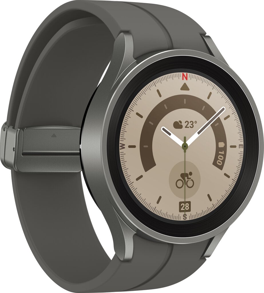 Samsung Galaxy Watch 5 Pro (BT,45 mm), Titanium SM-R920NZTAEUB hind ja info | Nutikellad (smartwatch) | kaup24.ee