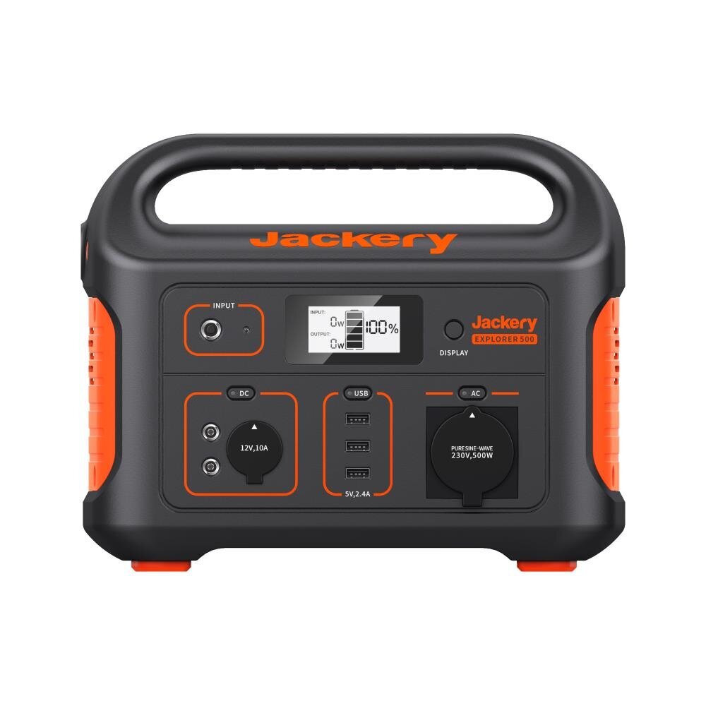 Akujaam Jackery Explorer 500 цена и информация | Generaatorid | kaup24.ee