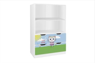Полка Ami 64, 45x80x125 см цена и информация | Полки для книг и игрушек | kaup24.ee