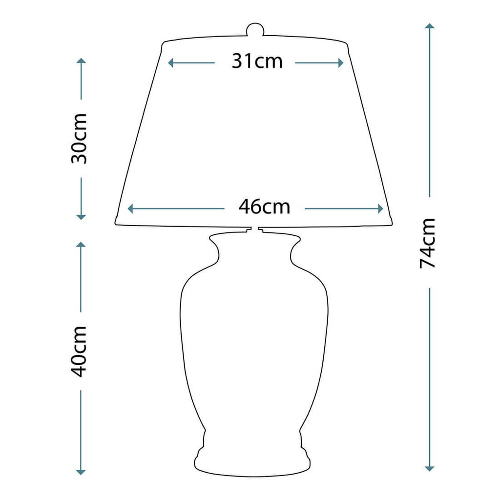 Lauavalgusti Elstead Lighting Morris MORRIS-TL-LARGE hind ja info | Laualambid | kaup24.ee