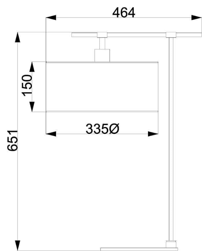 Lauavalgusti Elstead Lighting Balance BALANCE-TL-DBG цена и информация | Laualambid | kaup24.ee