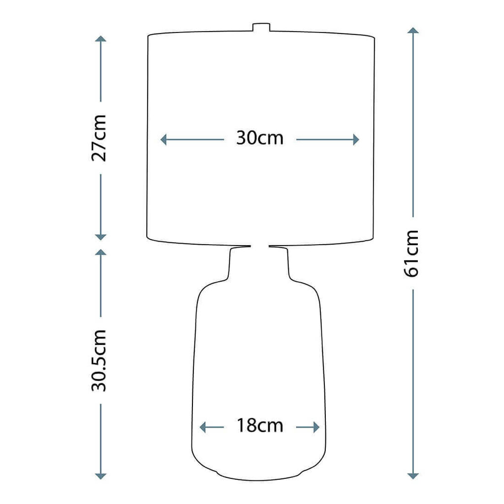 Lauavalgusti Elstead Lighting Bacari BACARI-TL-SM цена и информация | Laualambid | kaup24.ee